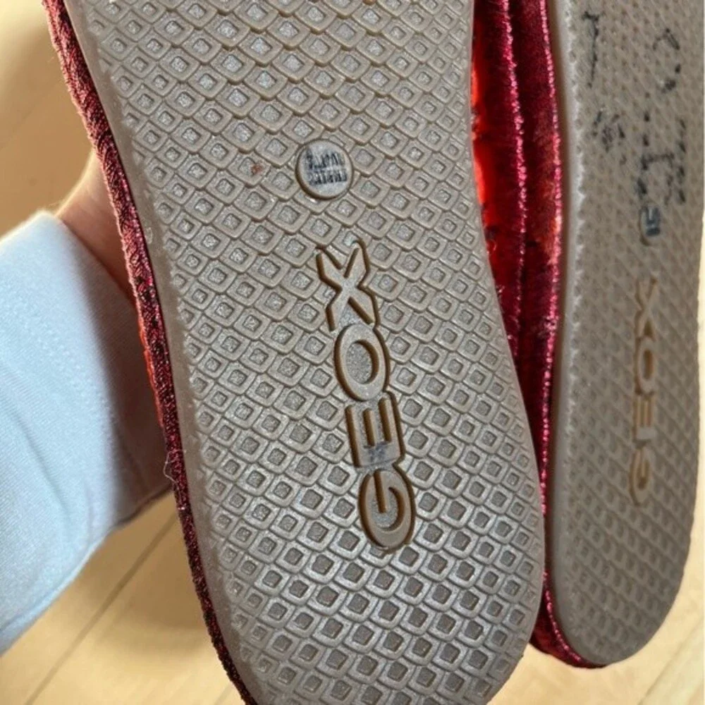 GEOX Respira Stripe and Laser Cut Espadrilles 10